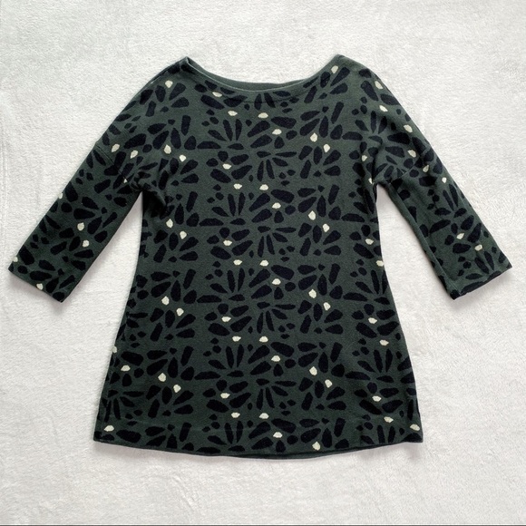 Anthropologie Field Flower sarina floral tunic sweater size small - Picture 1 of 4